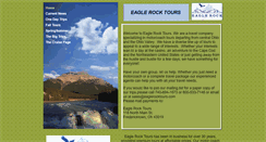 Desktop Screenshot of eaglerocktours.com